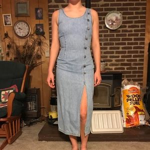 Denim dress